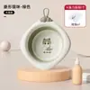 Lavabo para Bebé Recién Nacido Cubeta Plegable Juego de Tres Piezas Artículos para Bebé Recién Nacido Lavabo Pequeño para Niños para Lavar el Trasero
