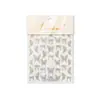 Nuevas Pegatinas para Uñas Jelly, Pegatinas Populares para Uñas de los Dedos, Elegantes y Sencillas Mariposa Estilo Lujo Ligero Pegatinas Completas