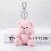 Chaveiro de Boneca Ursinho de Pelúcia Desenho Animado Pingente de Bolsa Capa de Celular Criativa Acessórios de Joia Pingente de Bolsa de Boneca