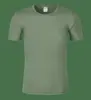 Camiseta Estampada com Logo Gola Redonda Manga Curta Roupa de Trabalho Camisa de Publicidade Cultural Roupa de Grupo de Maratona DIY Respirável Respirável Secagem Rápida