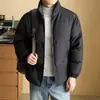 2026 Invierno Nuevo Chaqueta de Algodón para Hombre Moda Juvenil Casual Versátil Estudiante Engrosada Acolchada Chaqueta Bombonera Ropa de Abrigo Hombre