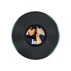 Netease Cloud Disco de Vinil Simulado Grafite DIY Aniversário Formatura Feliz Presente Relógio Decorativo Ornamento Relógio