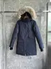 Parka Trillium Jaqueta de Penas de Ganso Grande 07 Jaqueta de Penas Canadense Jaqueta de Inverno Feminina 6660W