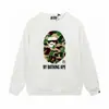 Sudadera con capucha de algodón 260 para hombre, marca de tendencia transfronteriza de comercio exterior, estampado de camuflaje, manga larga para otoño e invierno, top pullover holgado de cuello redondo con estampado de letras