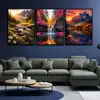 Suministro exclusivo transfronterizo de populares pinturas de diamantes para manualidades (DIY), pinturas de paisajes, punto de cruz 5D con diamantes completos, pinturas decorativas para sala de estar