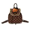 Ins mochila pequeña estilo coreano de nicho bolsa de doble hombro para niñas 2026 nueva linda mini mochila infantil de lunares moderna