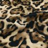 En stock, tela con estampado de leopardo de cuatro lados, para vestido de verano, ropa de mujer, pantalones de moda, tela suave con estampado animal.