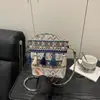Bolso de Hombro para Mujer con Diseño de Borlas Estilo Étnico Nuevo, Moderno y Versátil, Bolso Pequeño Estilo Coreano para Viajes Fotografía Callejera, Bolso Cruzado