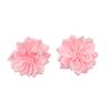 Versão coreana de acessórios de cabelo Margarida flor de tecido material DIY feito à mão flor de cabelo anel de cabelo acessórios de cabelo flor