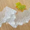 Encaje Original Malla Bordado Bola de Cristal Copo de Nieve Ropa Infantil Accesorios Lolita Fuente Encaje de Seda de Leche Directo del Fabricante
