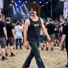 Peruca disco retrô anos 70 masculina conjunto de quatro peças festa de Halloween rock cosplay acessórios de fantasia adereços atacado