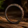 Pulsera de Dama Noble de Agarwood para Ajedrez Bodhisattva, Anillo Redondo, Tallado de Sándalo Verde, Artículo Decorativo, Regalo, Adorno de Madera, Pulsera de Madera