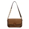 Bolso de Mano de Moda de Alta Gama con Diseño de Nicho Nuevo Otoño/Invierno 2025, Bolso Cuadrado Pequeño Versátil y Elegante para Hombro y Cruzado