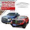 TXR é adequado para modificação de sobrancelha de chuva de janela de proteção contra chuva Ford F150 Defletores de janela Ford F150