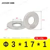 Arandelas Planas de Acero Inoxidable 304 M1.6~M7 Estándar Alemán Din125 Venta Directa de Fábrica en Stock Arandelas Planas Antióxido