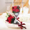 Día del Maestro Yiren ramo de rosas artificiales caja de regalo de una sola rosa flor de jabón individual regalo para actividad de empresa
