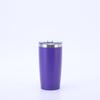 Europa y Estados Unidos Nuevo Vaso para Coche de 20 oz Amazon Vaso con Aislamiento Frío Acero Inoxidable 304 Plástico Rociado Vaso para Coche Vaso Ice Bully