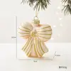 Adornos de Vidrio Decorativos Navideños Transfronterizos con Forma de Muñeco de Nieve, Papá Noel, Árbol de Navidad, Adornos de Decoración, Regalos de Navidad