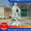 Comércio Exterior Transfronteiriço Estátua de Confúcio Cultura do Campus Mármore Branco Paisagismo de Jardim Ornamento Figura Histórica Escultura Grande Estátua