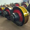 Conjunto de Roda de Viagem Conjunto de Rodas de Viagem Conjunto de Rodas Dupla Face para Guindaste Pesado Rodas para Vagão Plataforma de Trilho