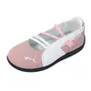 Zapatos de Ballet para Niñas de Comercio Exterior Primavera y Verano, Zapatos Planos sin Cordones, Zapatos Mary Jane Huecos de Boca Baja para Niños