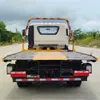 Suministro Directo de Fábrica Placa Azul Camión de Remolque de Alta Resistencia de 5 Toneladas Tablero Integrado de Inclinación y Caída de Alta Resistencia Camión de Remolque Plataforma de Carga Carretera Uno a Dos