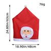 Funda de Silla Navideña de Amazon Transfronteriza Funda de Silla de Papá Noel 2026 Funda de Silla Clásica a Cuadros Rojos y Verdes con Renos