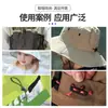Hebilla de Resorte Redonda de Presión Accesorios para Ropa Botón de Ajuste Redondo de Agujero Único de Plástico Hebilla de Nariz de Cerdo Hebilla Redonda de Cordón de Doble Agujero