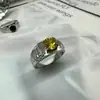 Anel de Aço Titânio Panyu Jewelry Anel Tendência de Aço Inoxidável com Zircônia Vários Tamanhos em Estoque Joia de Anel para Dedo Pode Ser Personalizado com Seu Próprio Design