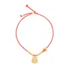 181 Bolsa de Dinero Pulsera Ajustable Deslizante para Mujer Plata de Ley S925 Estilo K Ins Diseño de Nicho Pulsera de Plata para el Año de Nacimiento