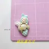  Coelho Médio Domei Sorvete Caseiro diy Capa para Celular Grampo Adesivo para Geladeira Caixa de Papelaria Decoração de Carro Acessórios de Resina