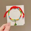 Pulseira de corda colorida zongzi do Festival do Barco-Dragão 2026 novo modelo pulseira trançada artesanal étnica infantil atacado corda vermelha