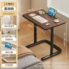 Mesa Móvel Ajustável, Mesa de Cabeceira, Mesa Lateral para Sofá na Sala de Estar, Mesa de Estudo para Cama, Mesa para Laptop no Quarto