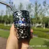 Nuevo Vaso Mini de Sublimación para Licores de 3 oz Taza de Espresso Italiana Doble Capa Acero Inoxidable Multicolor Ventosa