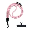 Goma para cordón de teléfono móvil de 10 mm de grosor, cuerda ajustable en diagonal, clip para teléfono móvil, cordón anti-pérdida, cordón para cuello
