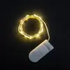 Luzes de Fio de Cobre LED Decorações de Árvore de Natal Fio de Cobre Luzes de Fio Decoração de Presente Bola Bobo Luzes de Botão LED