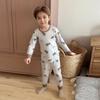 Pijama para Niñas, Conjunto de Ropa de Otoño, Ropa de Descanso Estilo Ins Clase A, Conjunto de Ropa Interior para Niños, Top de Manga Larga y Pantalones Largos para Niños