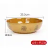 Tazones grandes de cerámica para sopa para uso comercial, disponibles en varios tamaños, adecuados para servir platillos como pescado en escabeche, hot pot picante y platillos estofados.