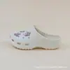 Nuevos Accesorios para Zuecos Infantiles Hebilla DIY para Zapatos Cereza de Dibujos Animados Flor para Zapatos de Niña Hebilla Desmontable