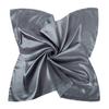 Pañuelo cuadrado grande de color sólido 90cm pañuelo casual malayo pañuelo de regalo de seda artificial chal monocromático pañuelo barato al por mayor