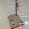 Suporte Multifuncional de Trança de Corda Tecido à Mão Caseiro Ferramenta DIY Conjunto Console de Trabalho Prensador Fixo de Fio