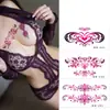 Pegatinas de Tatuaje Serie Sucubus para Pechos y Partes Íntimas de Mujer, Tatuajes Semi-Permanentes Sexys y Tentadores, Impermeables y a Prueba de Sudor, Larga Duración
