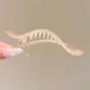 Pinza de cocodrilo de oso a cuadros estilo coreano, pinza para el pelo versátil de alta gama para niñas, accesorio para el pelo dulce y versátil