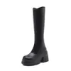 Botas de Mujer Estilo Retro Clásico Nostálgico Moderno de Moda 2024 Zapatos de Mujer Estilo Caliente Temperamento Moderno de Moda Diseño Versátil