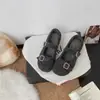 Sapatos Mary Jane com salto oculto e pelo 2026 Outono/Inverno Novo Estilo Francês de Luxo Mocassins com Pelúcia Flats Estilo Wanzai