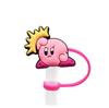 Serie Kirby Dibujo Animado Cubierta para Popote Tapa para Popote Tapón de Polvo de Silicona Decoración Linda para Popote En Stock Listo Venta al por Mayor