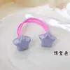 Cuerda para el pelo con forma de corazón estilo Ins casual japonés y coreano, anillos de colores para el pelo de niña, goma elástica para el pelo, anillos para el pelo de alta elasticidad