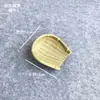 Cesta Creativa de Bambú Tejido para Frutas Cesta de Frutas Cesta Pequeña de Bambú Productos de Bambú Exhibidor Cesta para Snacks Cesta de Almacenamiento de Frutas y Postres para Sala de Estar
