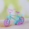 Bicicleta Modelo de Bicicleta Adornos Pequeños Accesorios Juego Hogar Niña Princesa Juguete Infantil Decoración Vintage Regalo