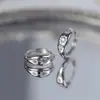 Pendientes de Estrella de Ocho Puntas Sol Dorado Pendientes Retro Franceses Chapados en Oro Pendientes de Moda con Diamantes Transfronterizos Europeos y Americanos